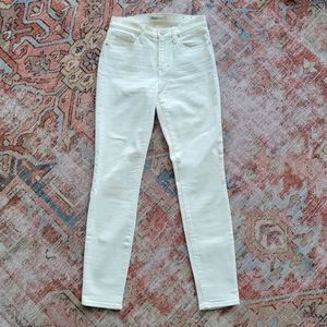 MADEWELL HIGH RISER SKINNY JEANS SIZE 25